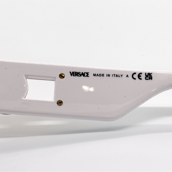 NEW VERSACE VE4458 314/87 WOMEN MOD 4458 314/87 WHITE VE4458 31487 SUNGLASSES - Picture 10 of 11